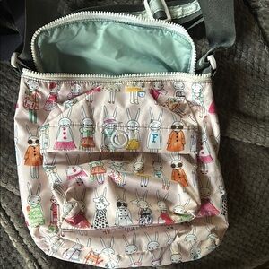 Cute Bunny Print Crossbody Bag